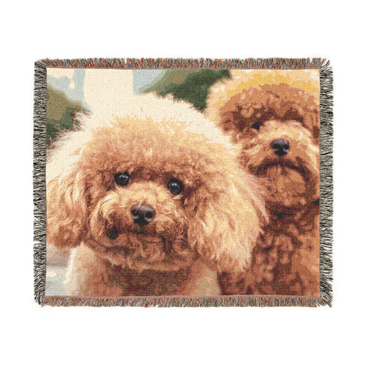 Custom Photo Woven Blanket, Personalized Picture Throw Blanket, Upload Your Image, Heirloom Woven Keepsake, Memorial & Family Gift Blanket