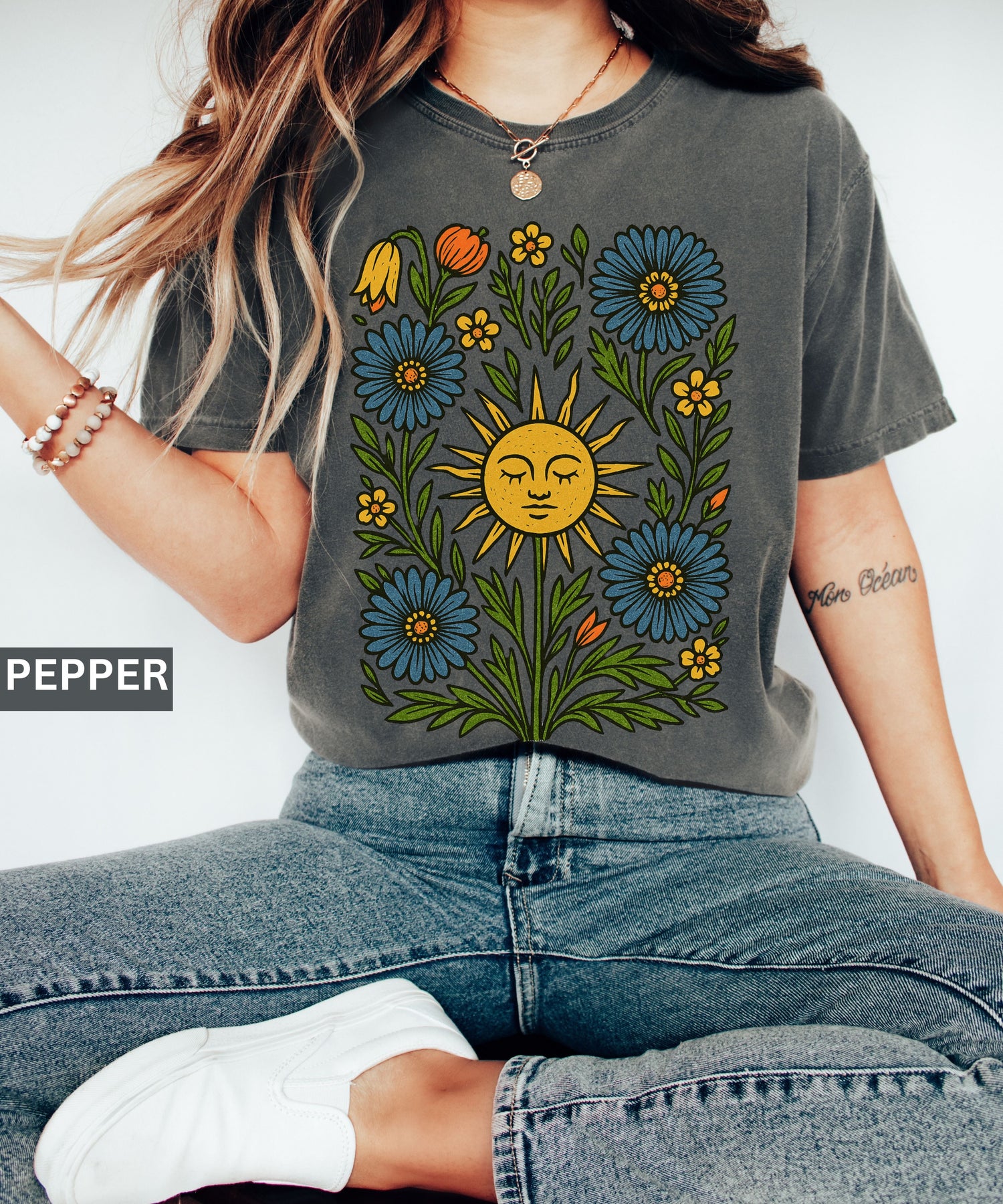 Floral Days Collection – Vintage Wildflowers, Cottagecore Tees & Botanical Aesthetics