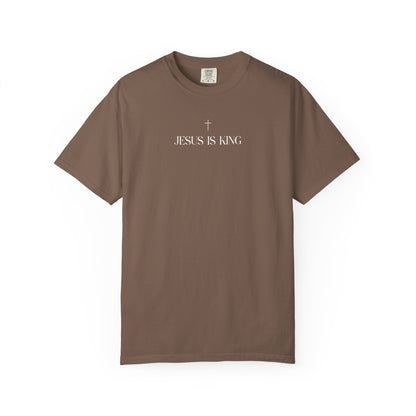 Jesus Is King T-Shirt — Minimal Christian Faith Tee