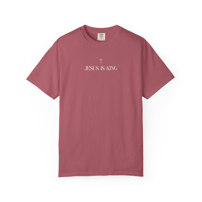 Jesus Is King T-Shirt — Minimal Christian Faith Tee