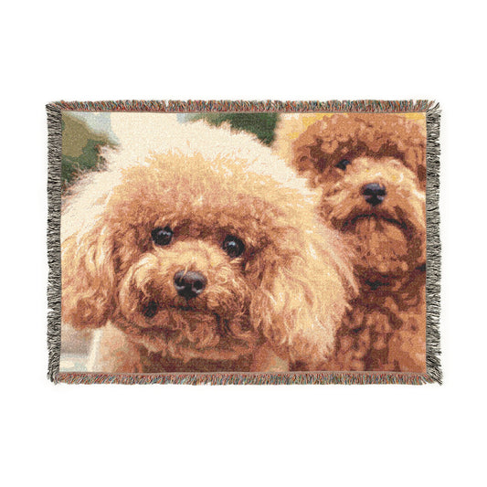 Custom Photo Woven Blanket, Personalized Picture Throw Blanket, Upload Your Image, Heirloom Woven Keepsake, Memorial & Family Gift Blanket