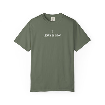 Jesus Is King T-Shirt — Minimal Christian Faith Tee