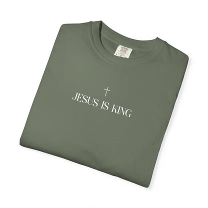 Jesus Is King T-Shirt — Minimal Christian Faith Tee